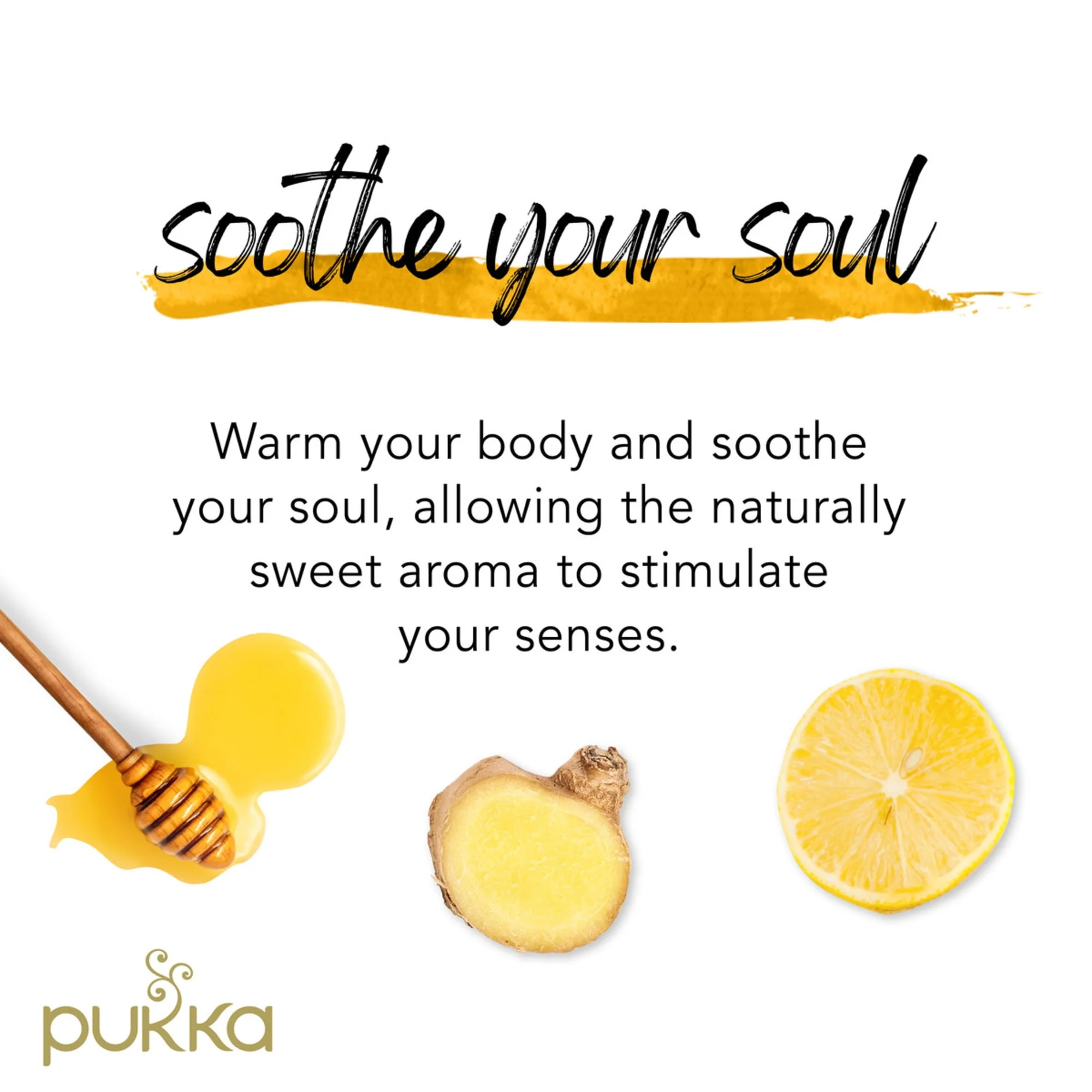 Pukka Lemon, Ginger & Manuka Satchets 20ct - Image 2