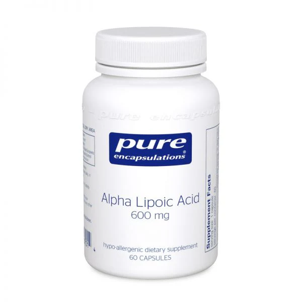 Pure Encapsulations Alpha Lipoic Acid 600Mg Capsules