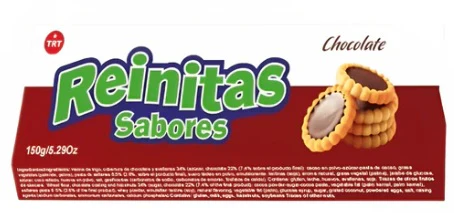 Reinitas Sabores Tartlets with chocolate and hazelnut filling , 8 ct
