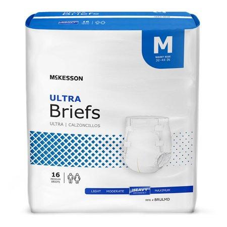 McKesson Adult Incontinent Brief Ultra Disposable Heavy Absorbency BRUL - Image 2
