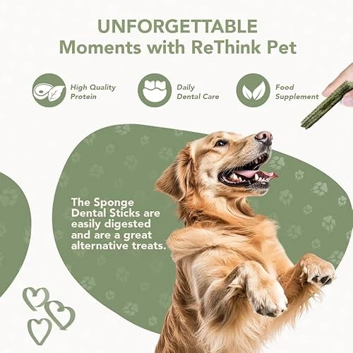 ReThink Pet Premium Sponge Dental Sticks for Dogs of All Ages, 10ct - Image 7