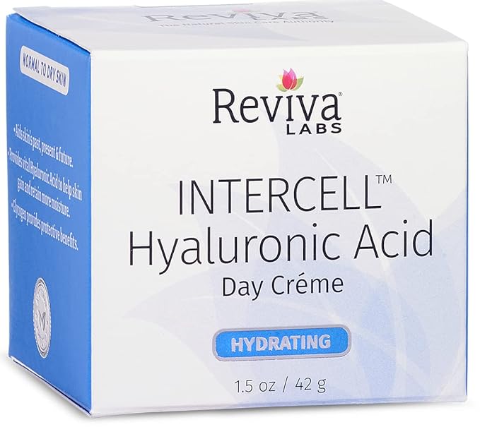 Reviva Labs Intercell Hyaluronic Acid Day Cream 2Oz
