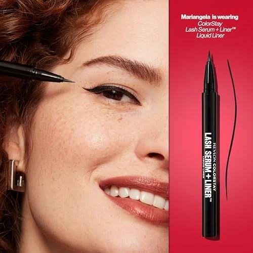 Revlon ColorStay Lash Serum + Liner Waterproof 001 Blackest Black - Image 2