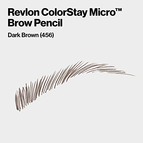 Revlon Colorstay Micro Tip Brow Pencil Dark Brown 0.003 oz - Image 6