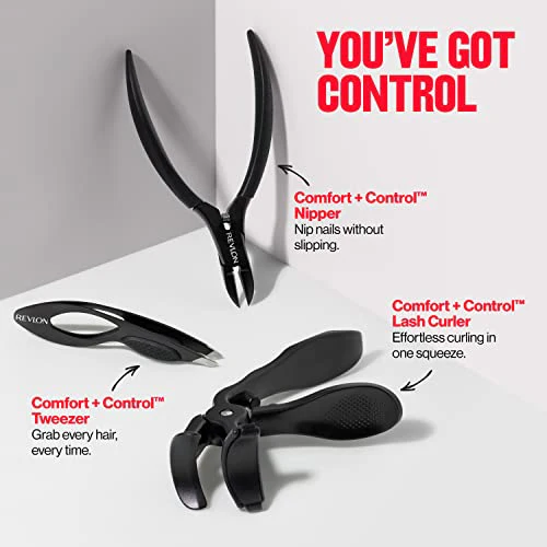 Revlon Comfort + Control Lash Curler - Black - Image 9