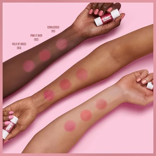 Revlon Glimmer Blush Drops Liquid Cheek Color 101 Coralicious 0.32 Fl Oz - Image 3