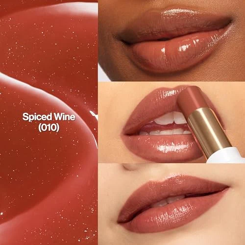 Revlon Lip Balm Glass Shine 010 Spiced Wine 0.11 Oz - Image 2