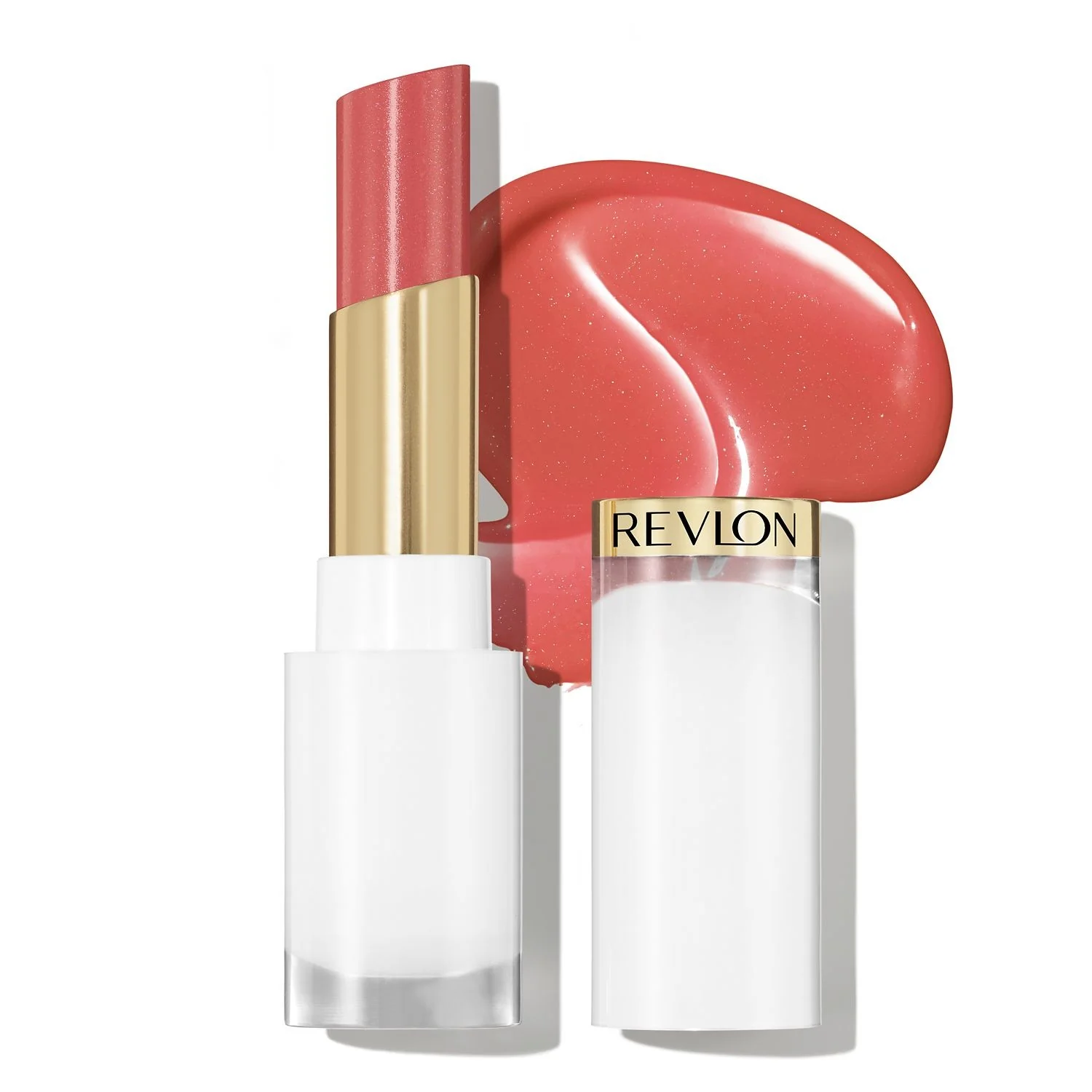 Revlon Super Lustrous Glass Shine Tinted Lip Balm Moisturizing 003 Honey Shine 0.11oz