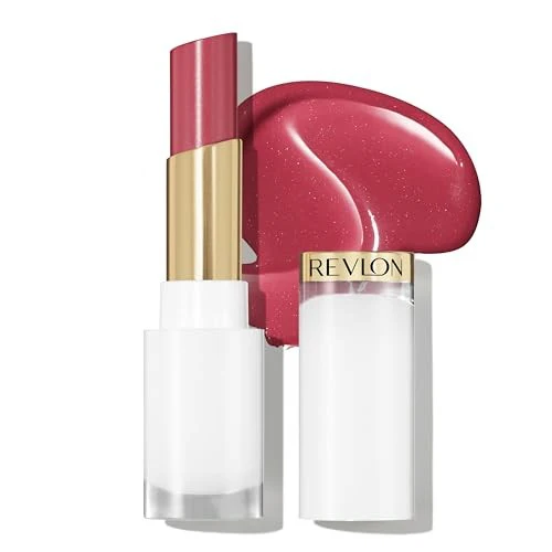 Revlon Super Lustrous Glass Shine Tinted Lip Balm Moisturizing 005 Glossed up Rose 0.11oz