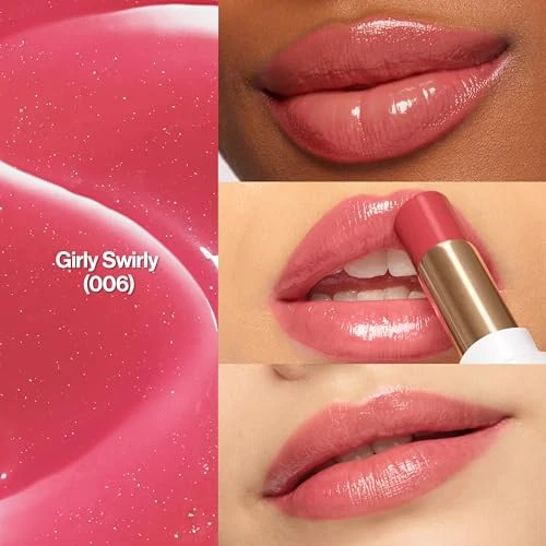 Revlon Super Lustrous Glass Shine Tinted Lip Balm Moisturizing 006 Girly Swirly 0.11oz - Image 2