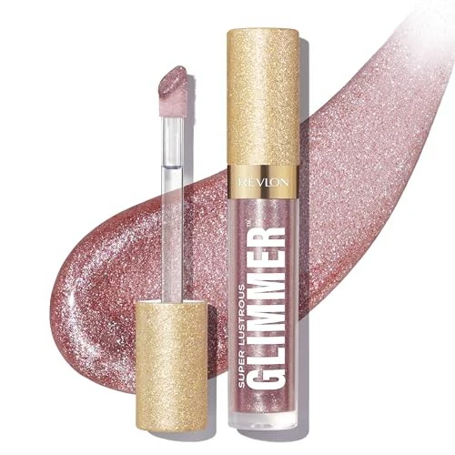 Revlon Super Lustrous Glimmer Gloss Plant Based Glitter 003 Lavender Lust 0.13 Fl Oz