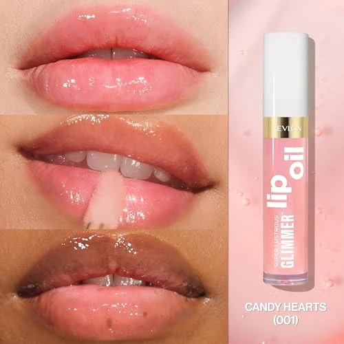 Revlon Super Lustrous Lip Oil Candy Hearts 0.13 oz - Image 2