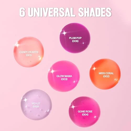 Revlon Super Lustrous Lip Oil Candy Hearts 0.13 oz - Image 4