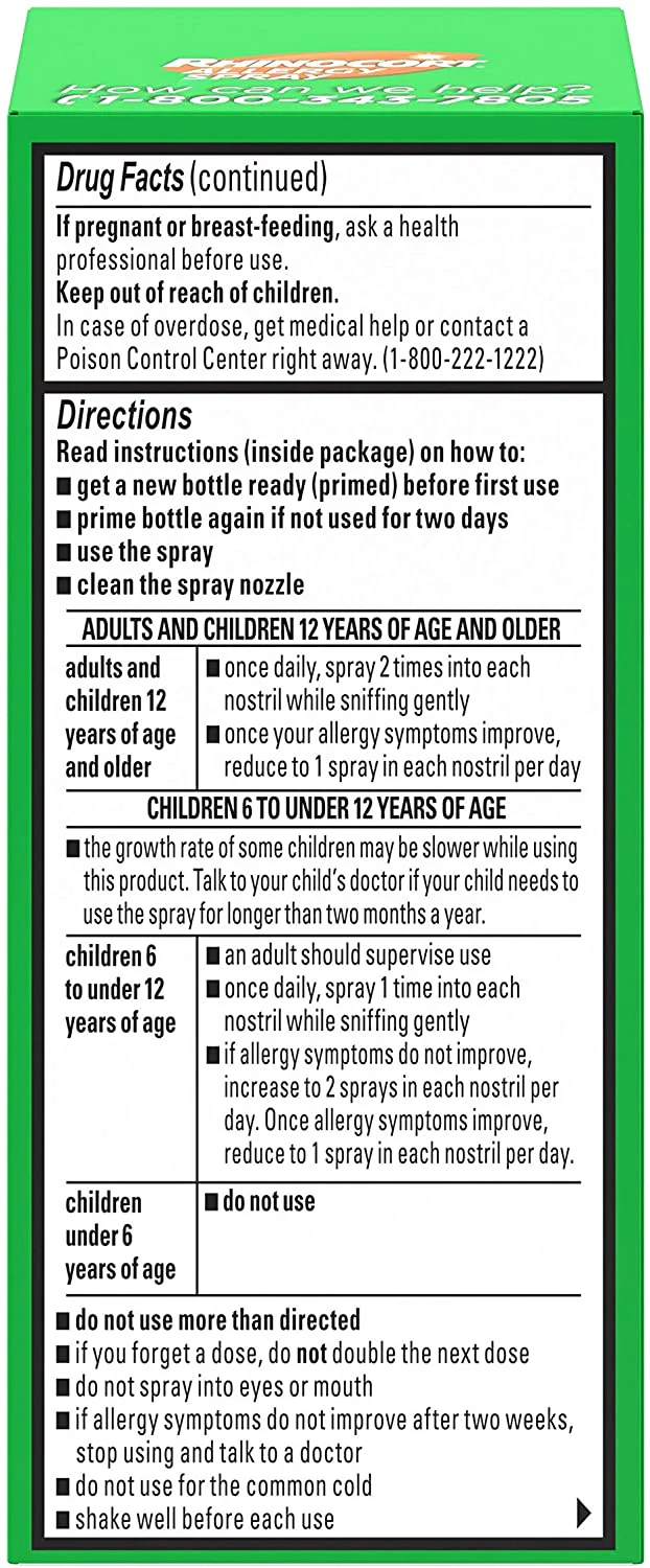 Rhinocort Allergy Nasal Spray with Budesonide - Image 2