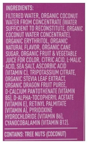 Roar Organic Dragon Fruit Punch Hydration Flavored Water, 18 oz - Image 3