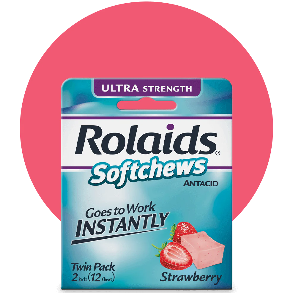 Rolaids Antiacid Softchews StrawberryTwin Pk