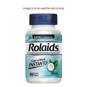 Rolaids Extra Strength Antacid Mint Chewable Tablets, 96 CT