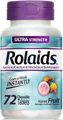 Rolaids, Ulta Strength Fruit, 72 Tabs