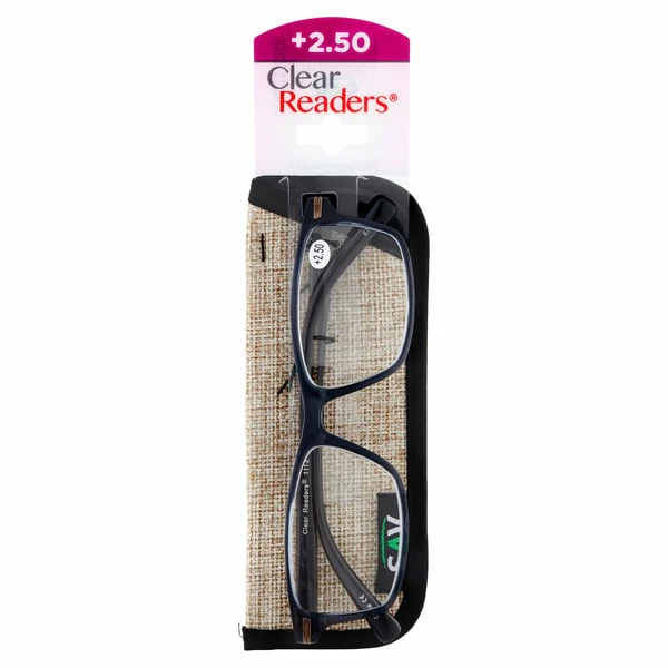 Sav Clear Readers Plastic Metal 1113 +2.50