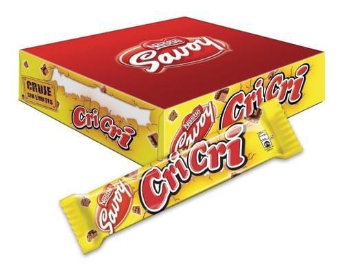 Nestle Savoy Chocolate CriCri 27gr Box of 12