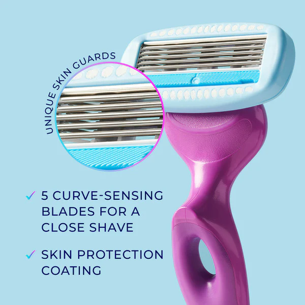 Schick Hydro Silk Razor & 2 Cartridges