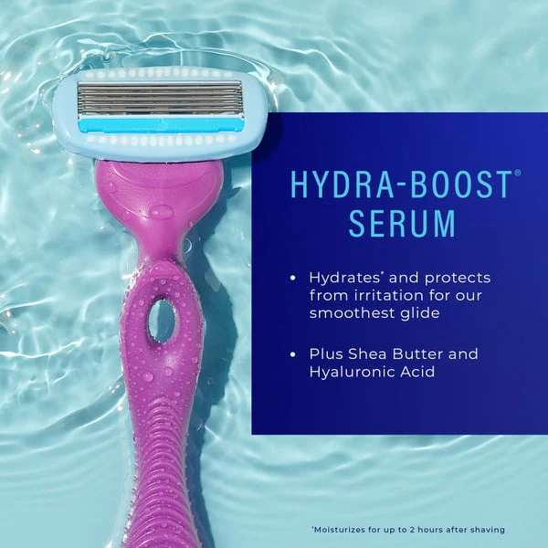 Schick Hydro Silk Razor & 2 Cartridges - Image 2