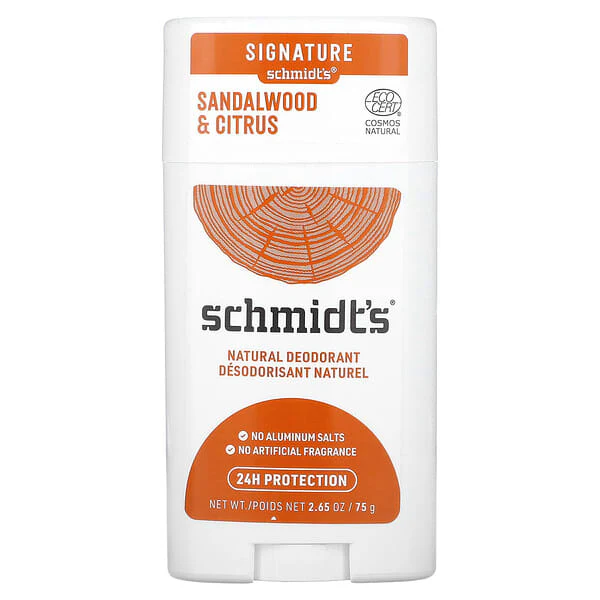 Schmidts Sandalwood & Citrus Deodorant 2.65Oz