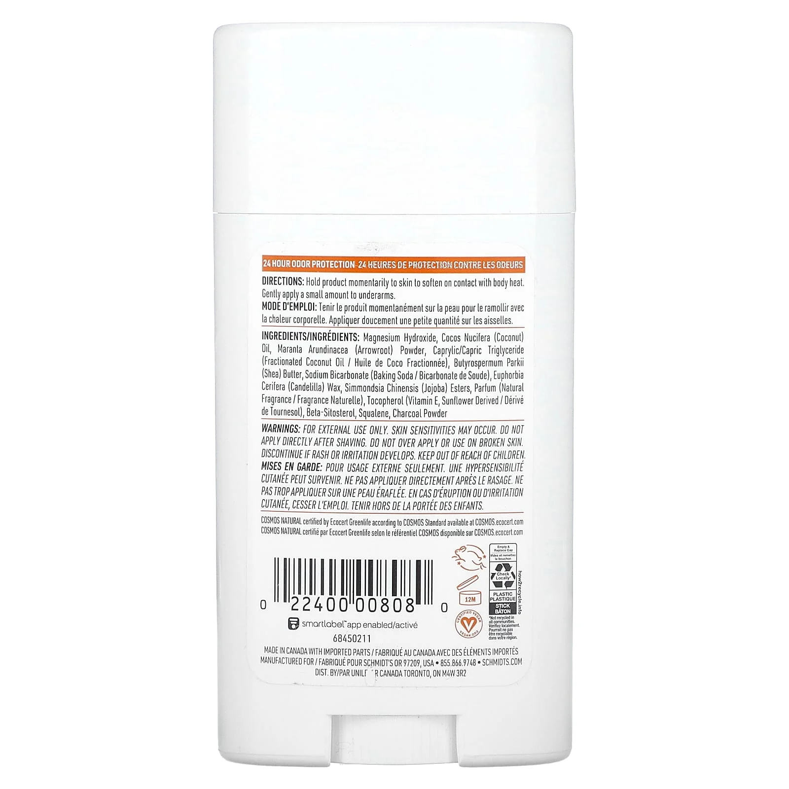 Schmidts Sandalwood & Citrus Deodorant 2.65Oz - Image 2