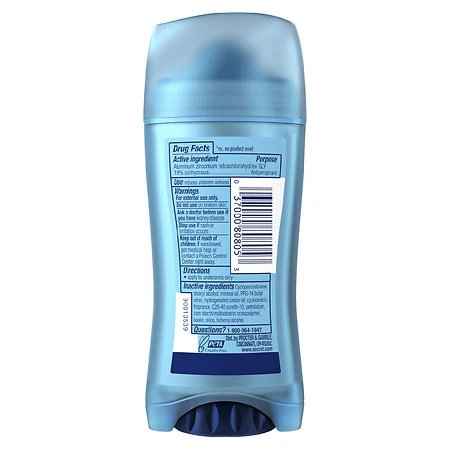 Secret Outlast Invisible Solid Deodorant Completely Clean 2.6Oz - Image 2