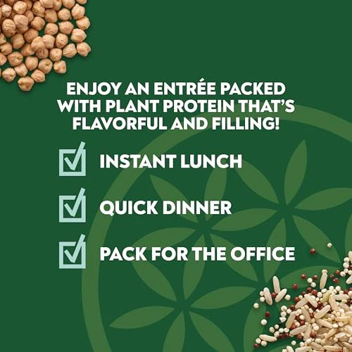 SEEDS of CHANGE Organic Protein Bowl Garden Pesto, Prepared Entrée, Microwave in 90 Seconds, 9 Oz - Image 5
