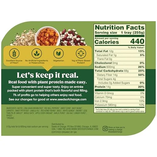 Harvest Herb Organic Protein Bowl, Microwave in 90 Seconds, 9 Oz - Image 2