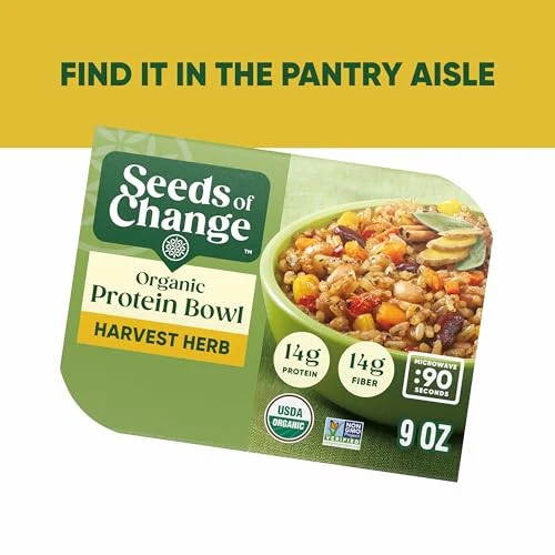 Harvest Herb Organic Protein Bowl, Microwave in 90 Seconds, 9 Oz - Image 7
