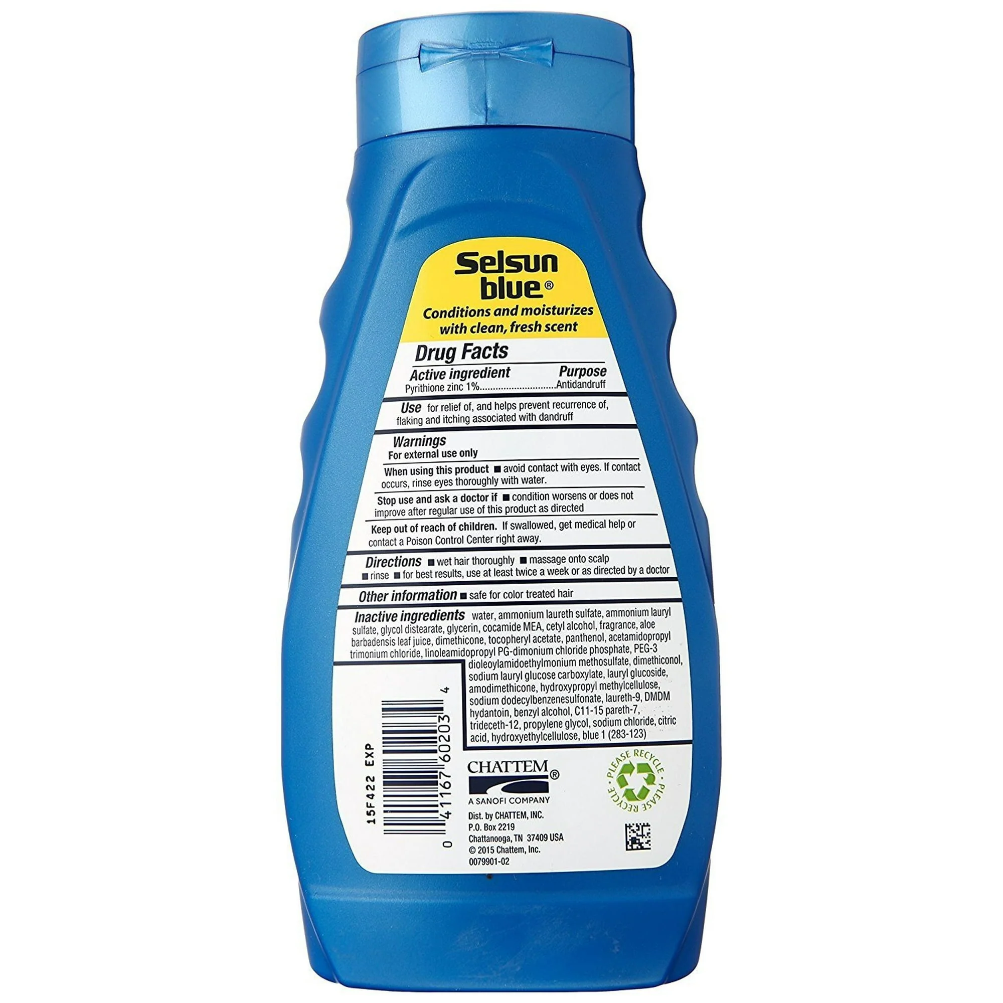 Selsun Blue Daily Care Anti-Dandruff Shampoo 11oz - Image 2