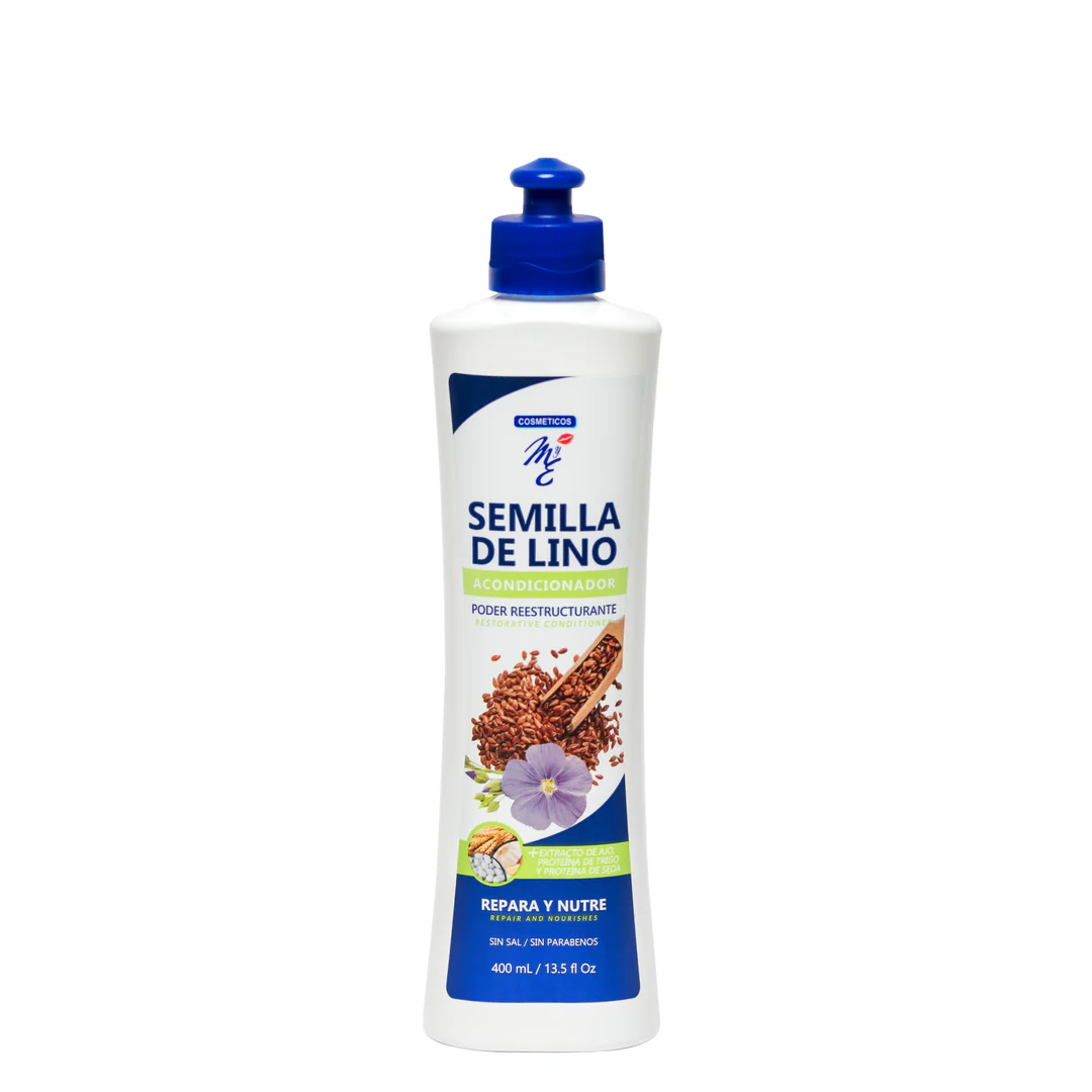 M&E Semilla De Lino Acondicionador 13.5Oz