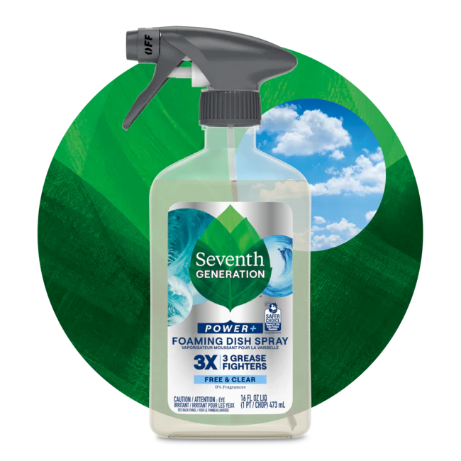 Seventh Generation Free & Clear Foaming Dish Spray With Pump