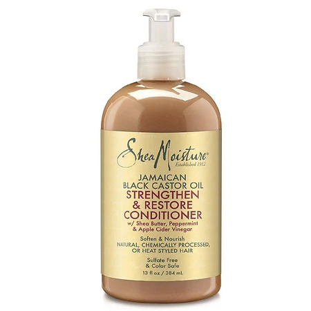 Shea Moisture Jamaican Black Castor Oil Grow & Restore Rinse Out Conditioner 384 ml