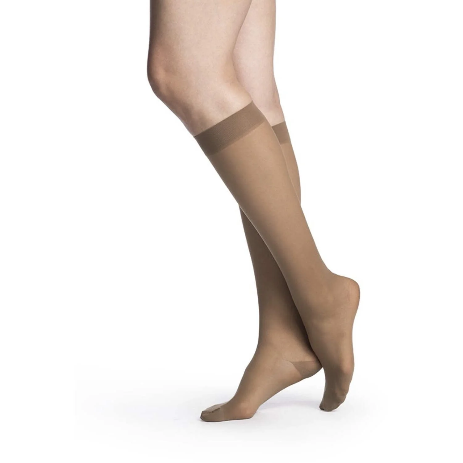 Sigvaris Eversheer 782 Knee High 20-30mmHg Closed Toe Golden MS