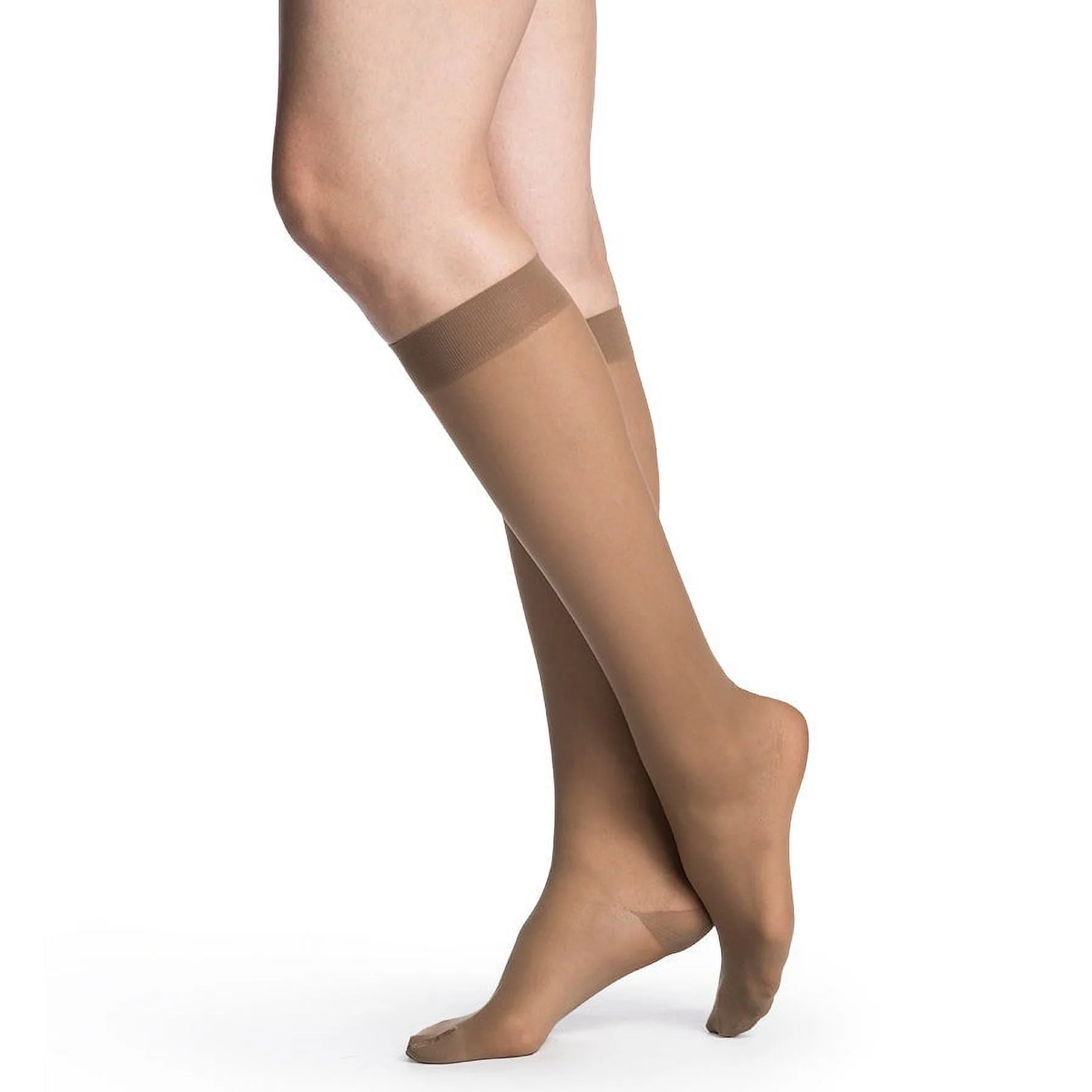 Sigvaris Women Sheer Style Knee High Calf 20-30 Closed Toe - Image 2