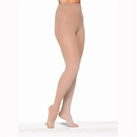 Sigvaris Women's Style Sheer Pantyhose Open-Toe Honey SS - Small Short 20-30mmHg - 782PSSO33 - Image 2