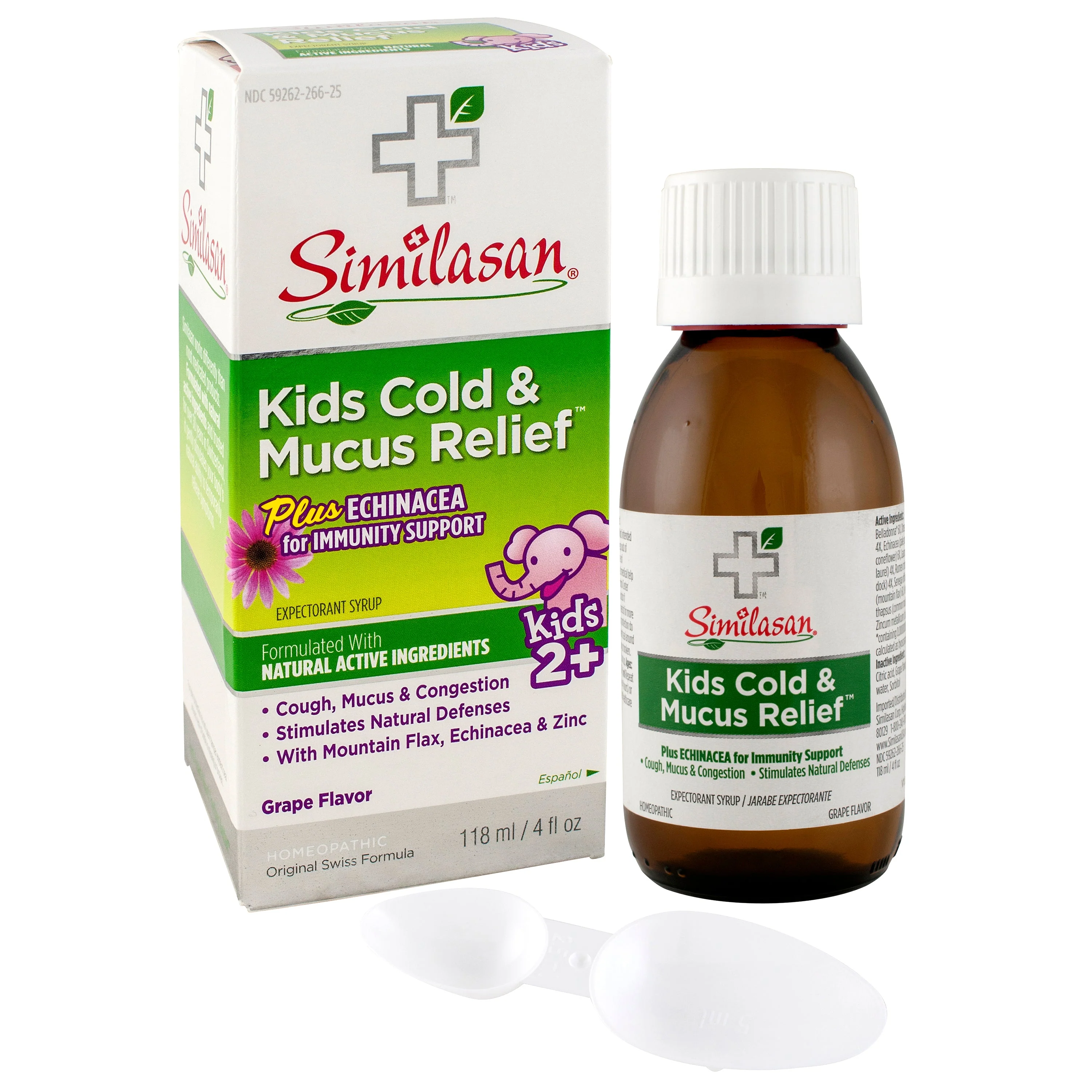 Similasan Cough Relief Syrup For Kids 4Oz - Image 2
