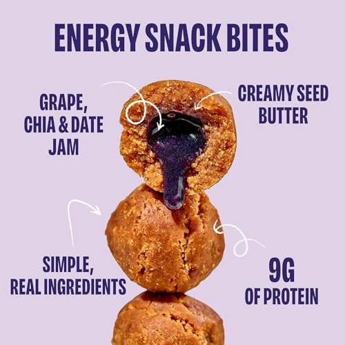 Smash Foods Gluten Free Peanut Butter and Concord Grape Jam Bites - 5ct - Image 2