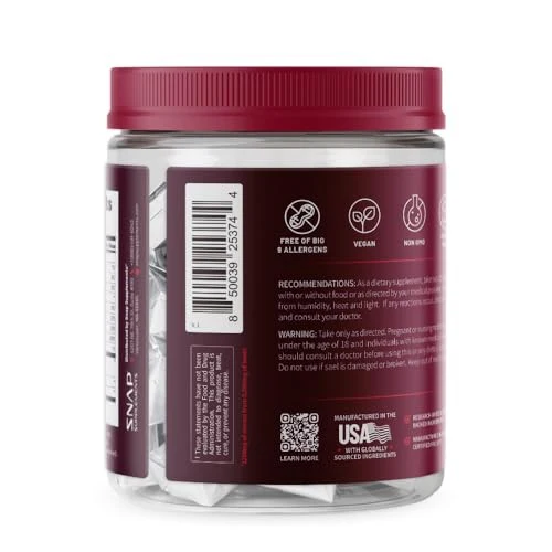 Snap Heart Beets Dietary Supplements Chewables 60ct - Image 7