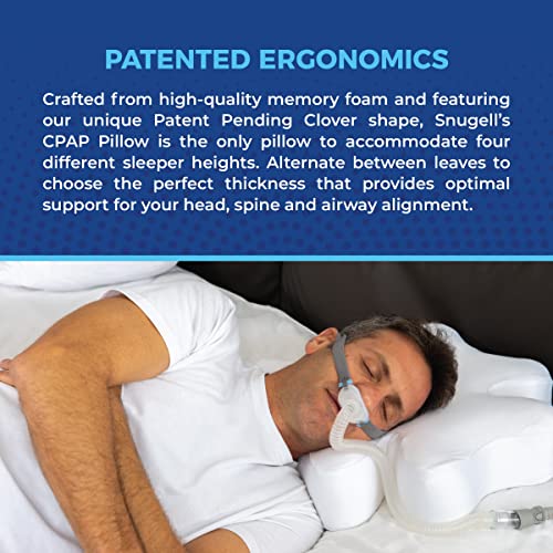 Snugell CPAP Ergonomic Pillow For Side Sleepers - Image 2
