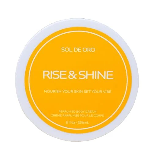 Sol De Oro Rise & Shine Body Cream, 8 Fl Oz - Image 2