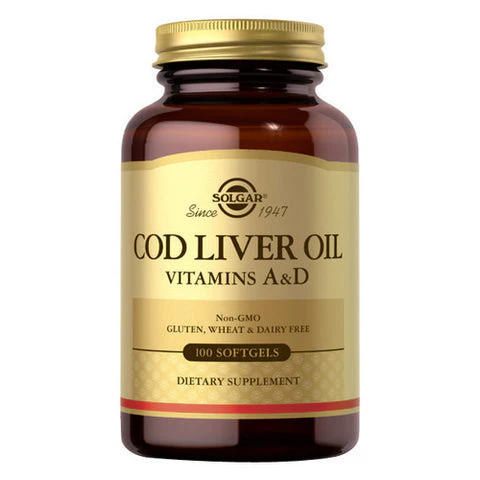 Solgar Cod Liver Oil Softgels 100ct