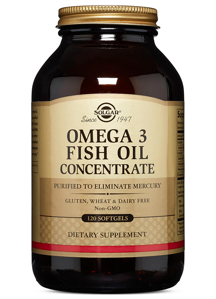 Solgar Omega-3 Fish Oil Concentrate Softgels