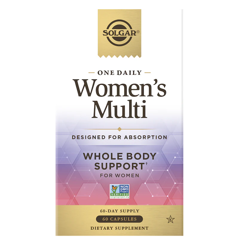 Solgar One Daily Women's Multi Whole Body Support 60 Capsules