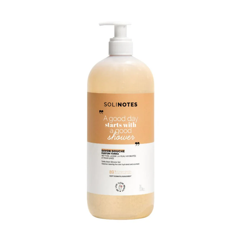 Solinotes Tonka Bean Shower Soap 33.8oz