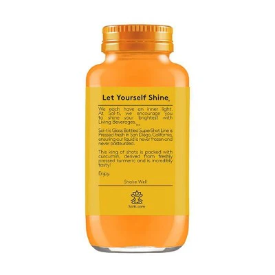Solti Classic Turmeric Supershot, 2 Oz - Image 3