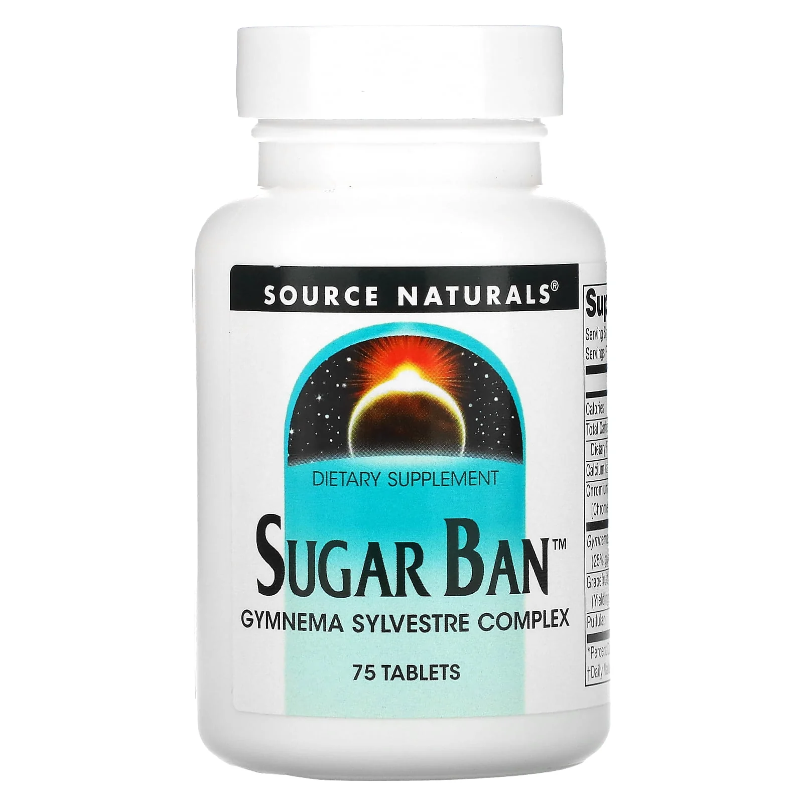 Source Naturals Sugar Ban Gymnema Tablets 75ct